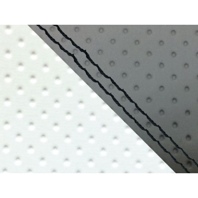 グロンドマン YZF-R1 YZF-R1シングル（フロント側） 国産シートカバー エンボス灰＆エンボス白 タイプ 張替 仕様 黒ダブルステッチ Gr…の通販は 8,153円