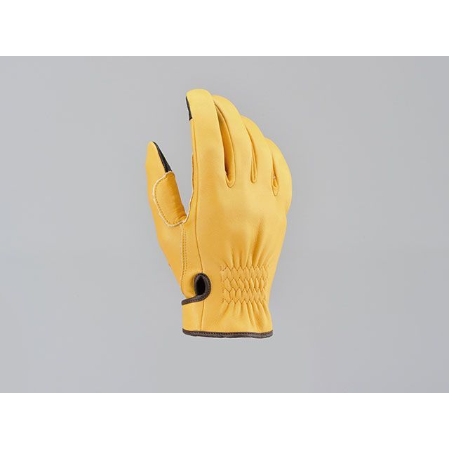 ヘンリービギンズ HBG-037 内縫いガンカットショートグローブ（キャメル） サイズ M HenlyBegins バイクの通販は