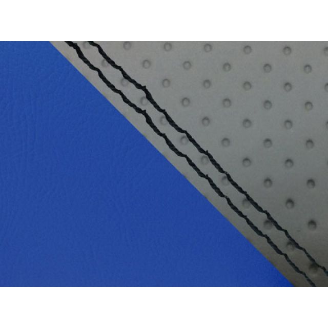 グロンドマン YZF-R1 YZF-R1シングル（フロント側） 国産シートカバー エンボス灰＆青 タイプ 張替 仕様 黒ダブルステッチ Gronde…の通販は 8,153円