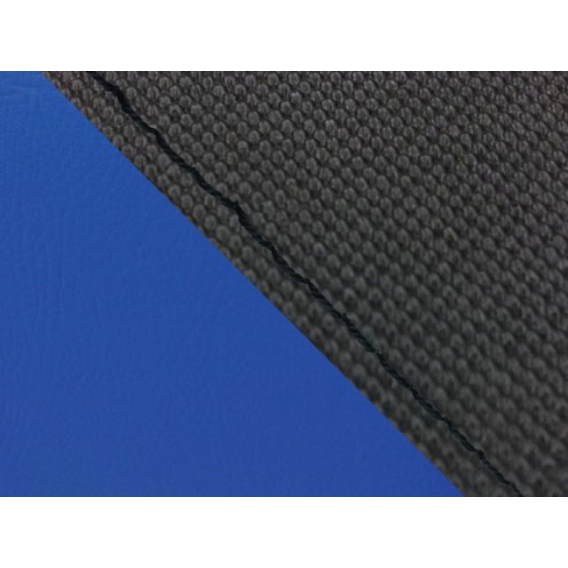 グロンドマン YZF-R1 YZF-R1シングル（フロント側） 国産シートカバー スベラーヌ黒＆青 タイプ 張替 仕様 黒ステッチ Grondeme…