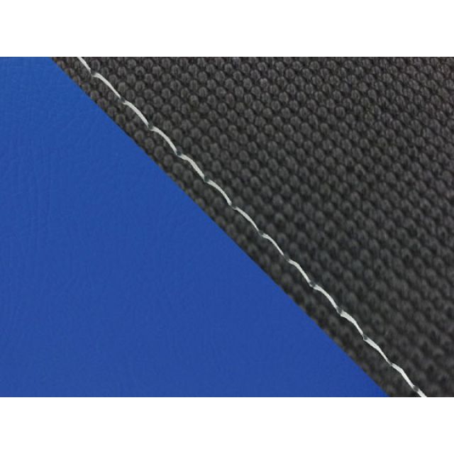 グロンドマン YZF-R1 YZF-R1シングル（フロント側） 国産シートカバー スベラーヌ黒＆青 タイプ 張替 仕様 透明ステッチ Grondem…の通販は 7,672円