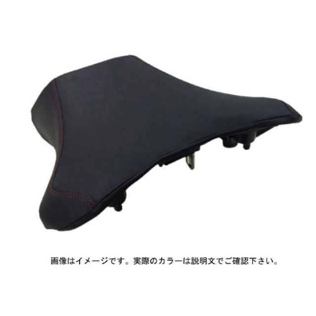 グロンドマン YZF-R1 YZF-R1シングル（フロント側） 国産シートカバー 黒＆銀 タイプ 張替 仕様 赤ダブルステッチ Grondement…の通販は