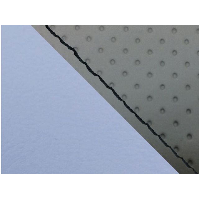 グロンドマン YZF-R1 YZF-R1ダブル（リア側） 国産シートカバー エンボス灰＆ライト青 タイプ 張替 仕様 黒ステッチ Grondemen…の通販は 5,461円