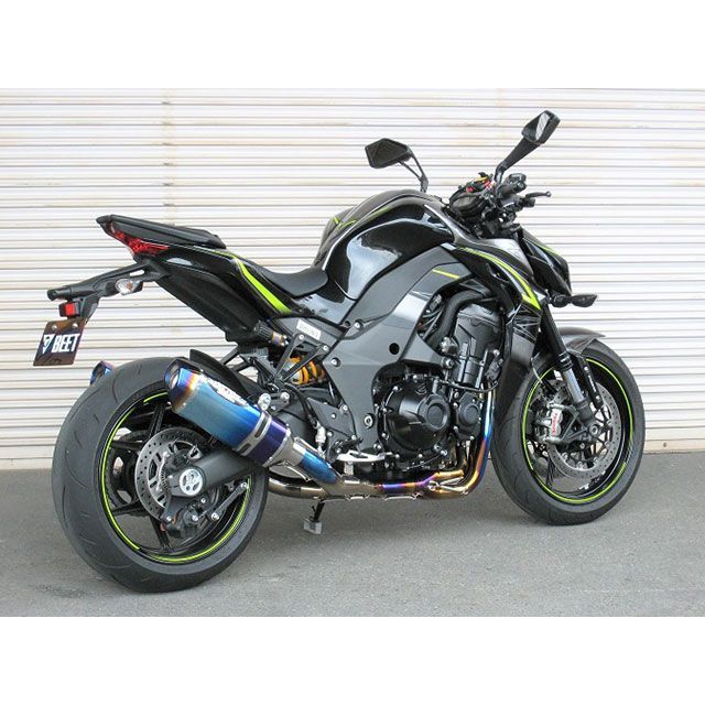 ビートジャパン Z1000 R Edition NASSERT Evolution Type II T-2 フルエキゾーストマフラー サイレンサー …