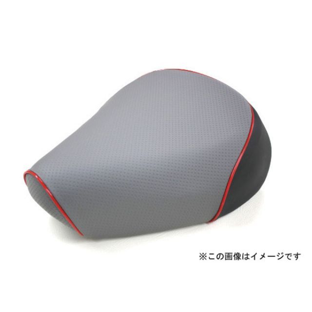 グロンドマン シグナスX シグナスX SE44J（1YP/1MS）後期 国産シートカバー 白 タイプ 被せ 仕様 赤パイピング Grondement