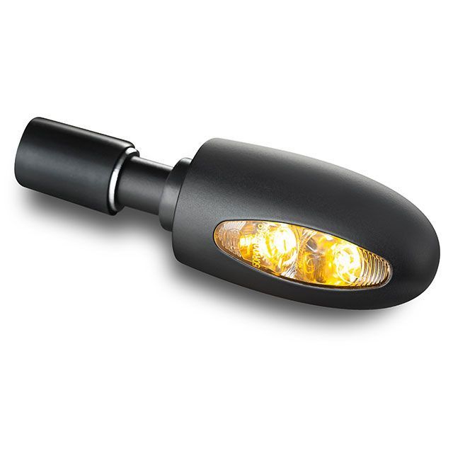 ケラーマン 汎用 ハンドルバーエンド ウインカー BL1000 LED カラー マットブラック Kellermann_1