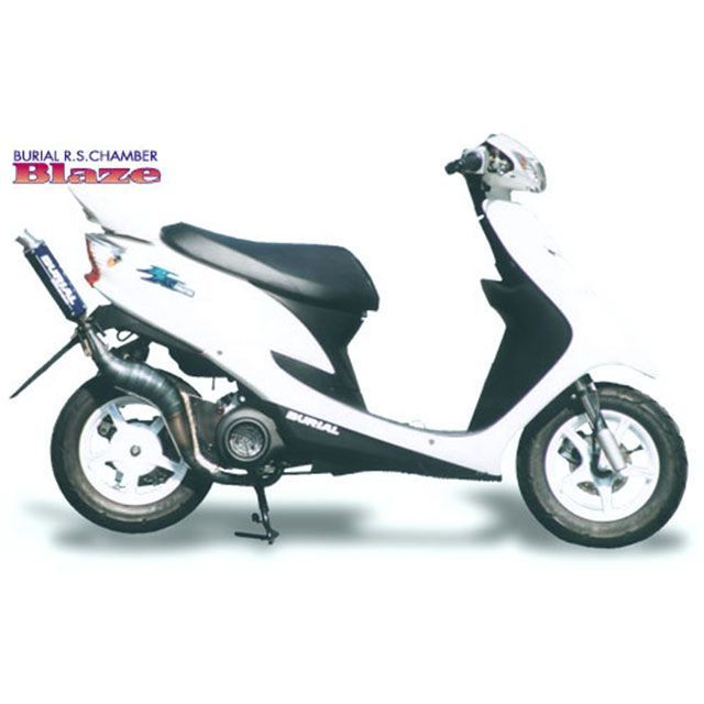 にページ ベリアル ブレイズチャンバー カラー パープル BURIAL バイク マフラー