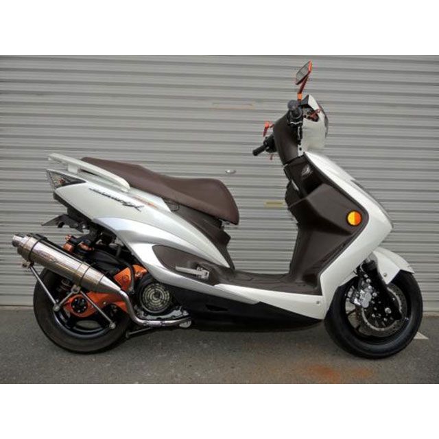 スズキ チョイノリ セル、カゴ付き 2輪 キタコ チョイダシマフラー 540