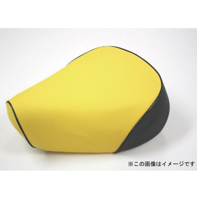 グロンドマン シグナスX シグナスX（SE12J） 国産シートカバー エンボスイエロー タイプ 被せ 仕様 黒パイピング Grondement