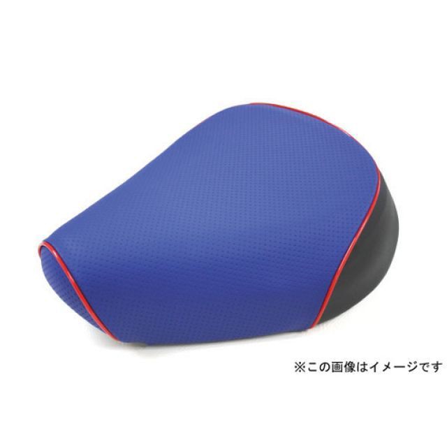 グロンドマン シグナスX シグナスX（SE12J） 国産シートカバー エンボスブルー タイプ 被せ 仕様 赤パイピング Grondement バイクの通販はシート