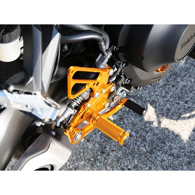 ベビーフェイス MT09/FZ09 バックステップキット カラー ゴールド BABYFACE
