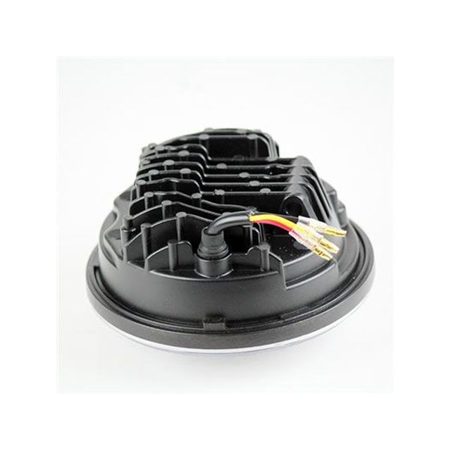 ハーレー用 5 3/4インチ LEDヘッドライト プロジェクター 黒