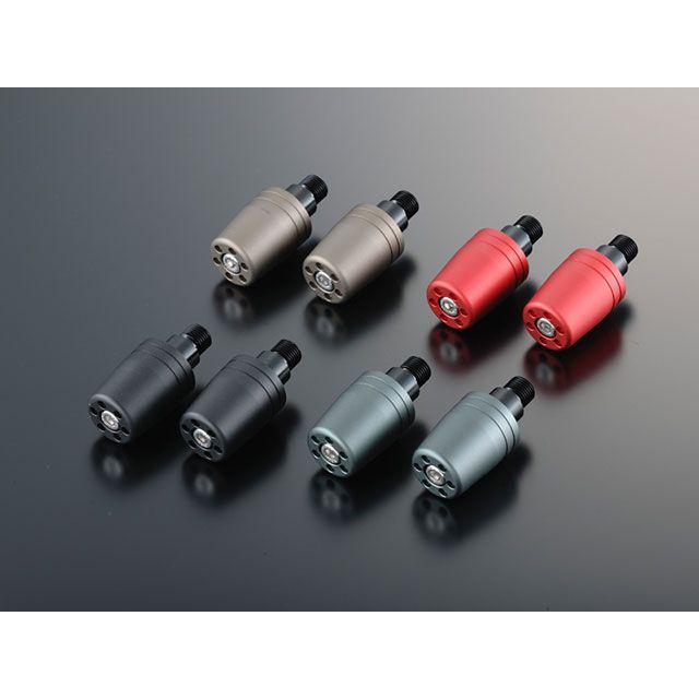 ポッシュフェイス ウルトラヘビーバーエンド YAMAHA車用 カラー マットグレー POSH Faith バイクの通販は 6,214円