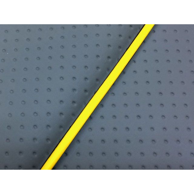 グロンドマン シグナスX シグナスX（SE12J）台湾仕様 国産シートカバー フルエンボスグレー タイプ 被せ 仕様 黄パイピング Grondeme…