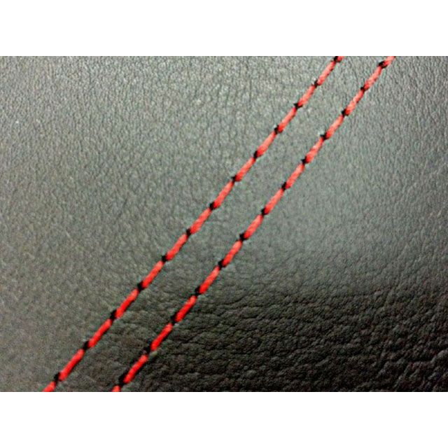 グロンドマン シグナスX シグナスX（SE12J）台湾仕様 国産シートカバー 黒 タイプ 張替 仕様 赤ダブルステッチ Grondement