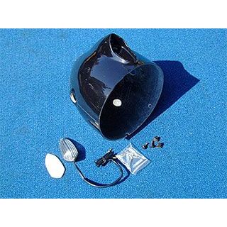 プレジャー エストレア W400/W650/W800 マスコットランプ付ライトケース（ブラックゲル） PLEASURE バイクの通販は 15,873円