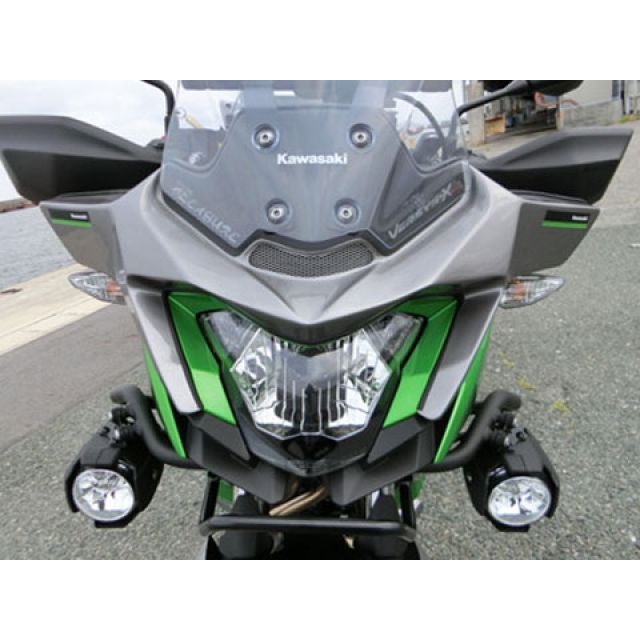 プレジャー VERSYS-X 250 フロントアーマー（ブラックゲル） PLEASURE