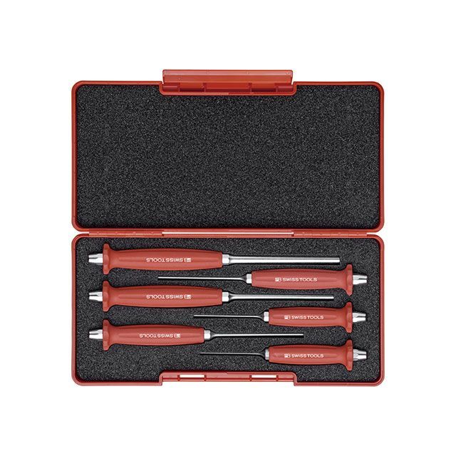 PBスイスツールズ 758SET ハンドル付平行ピンポンチ BOXセット PBSWISSTOOLS