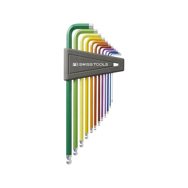 PBスイスツールズ 212ZLH-12RB ボール付ロングレインボーレンチセット（パックナシ） PBSWISSTOOLS バイク 車 自動車 自転車 13,388円