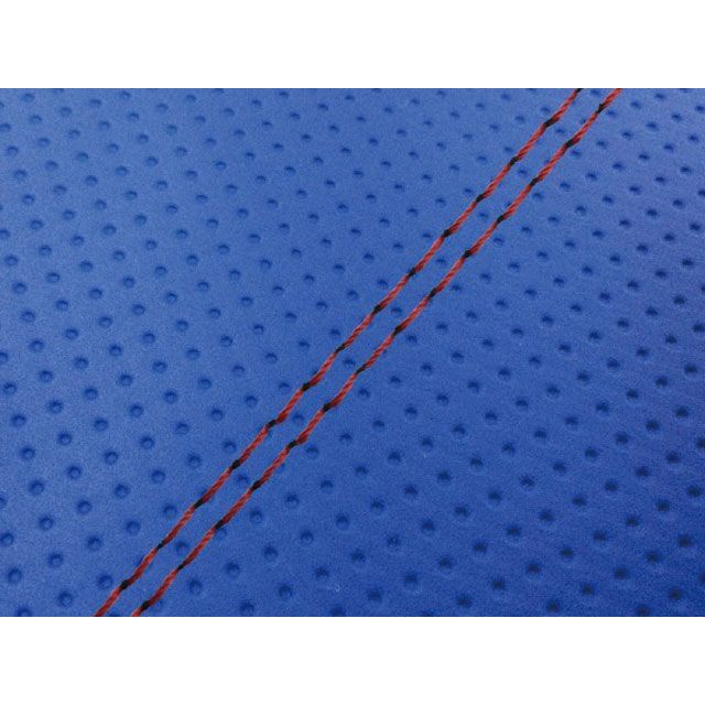 グロンドマン ビーノ ビーノ（5AU） 国産シートカバー フルエンボスブルー タイプ 張替 仕様 赤ダブルステッチ Grondement バイクの通販は 6,518円