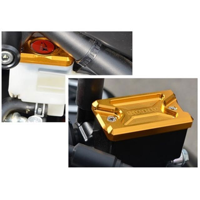 アグラス SV650 マスターシリンダーキャップセット カラー ゴールド AGRAS バイク 9,559円