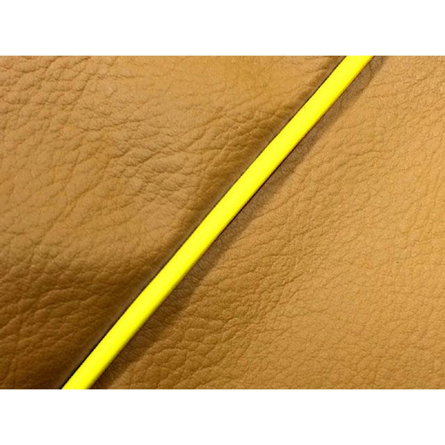 グロンドマン ビーノ ビーノ（5AU） 国産シートカバー 黄土色 タイプ 被せ 仕様 黄パイピング Grondement バイクの通販は