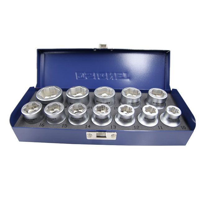 シグネット 13282 1/2DR ボルトリムーバーソケットセット（12PCS） SIGNET バイク 車 自動車 自転車の通販は 8,607円