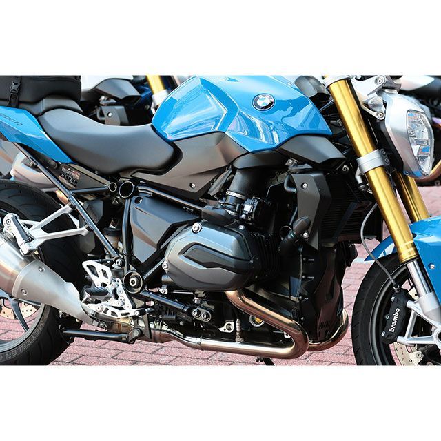 アエラ R1200R/RS ライディングステップキット BMW R1200R/RS カラー ホワイト AELLA_2