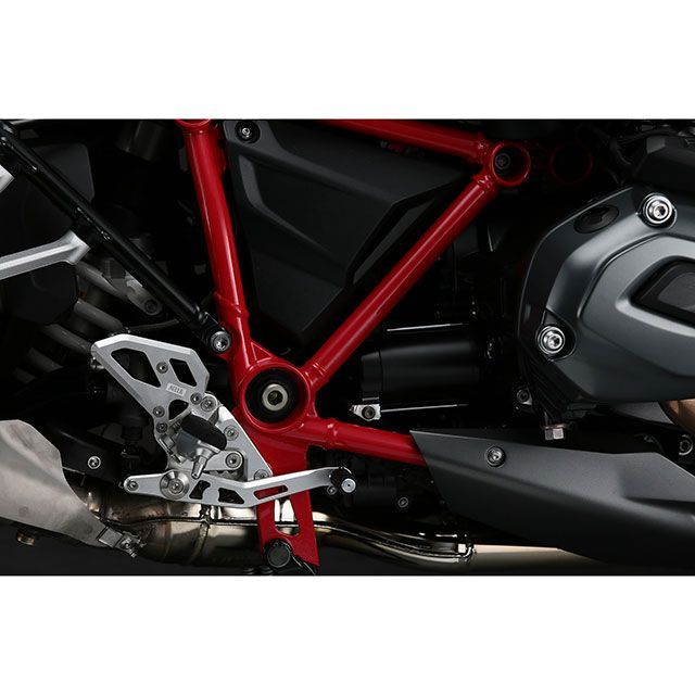 アエラ R1200R/RS ライディングステップキット BMW R1200R/RS カラー ホワイト AELLA_3