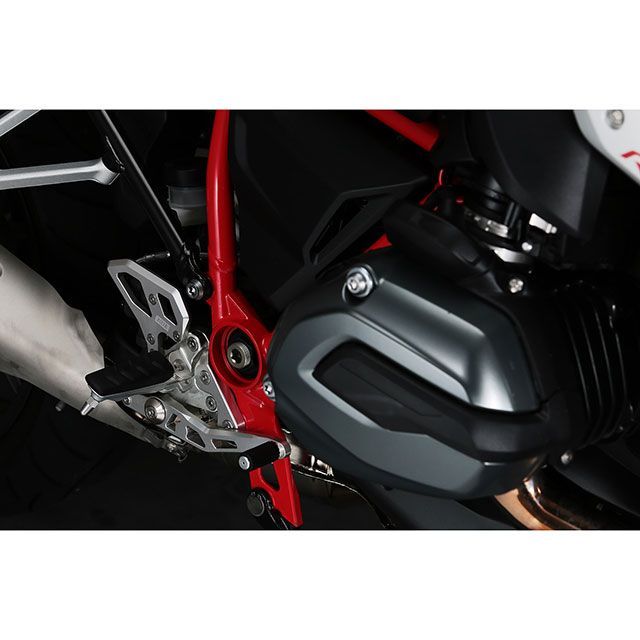 アエラ R1200R/RS ライディングステップキット BMW R1200R/RS カラー ホワイト AELLA_4