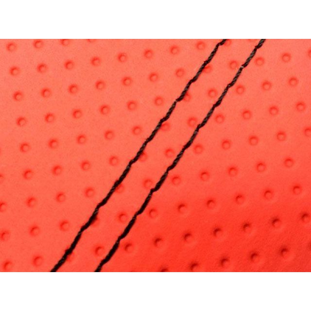 グロンドマン リモコンジョグ/ZR リモコンジョグ/ZR（5KN/5SU/5PT/5SW） 国産シートカバー エンボスレッド タイプ 張替 仕様 黒…