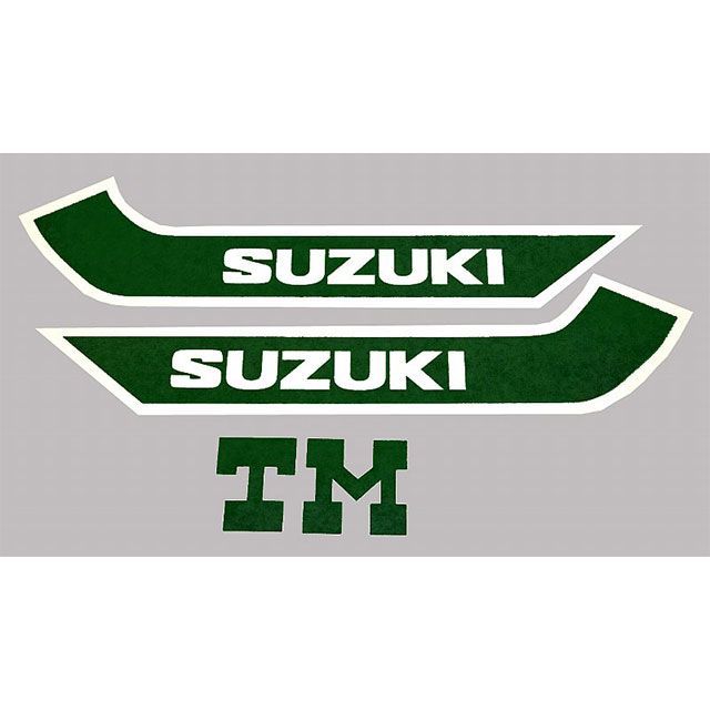 問い合わせ専用 ビンテージスズキ TM125 1973 TM125 タンクデカールセット VINTAGE