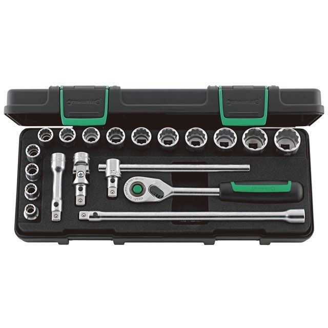 スタビレー 45/14/5IQRKN（3/8SQ）ソケットレンチセット（96021180） STAHLWILLE バイク 車 自動車 自転車