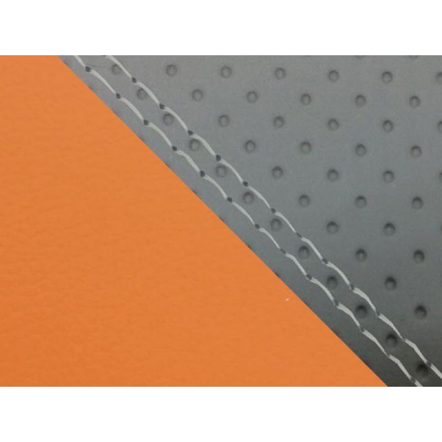 グロンドマン CBR1000RR CBR1000RR(SC57) 国産シートカバー 張替 エンボス灰&オレンジ 仕様 透明ダブルステッチ 適合 シン…の通販は 7,340円