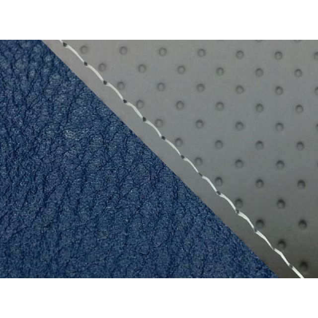 グロンドマン CBR1000RR CBR1000RR（SC57） 国産シートカバー 張替 エンボス灰＆ネイビー 仕様 透明ステッチ 適合 シングル（…の通販は