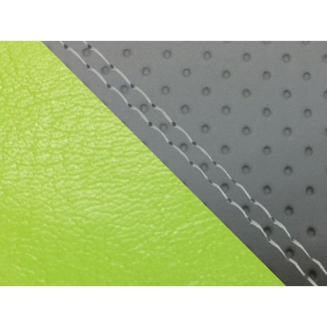 グロンドマン CBR1000RR CBR1000RR（SC57） 国産シートカバー 張替 エンボス灰＆ライムグリーン 仕様 透明ダブルステッチ 適合…の通販は 6,358円