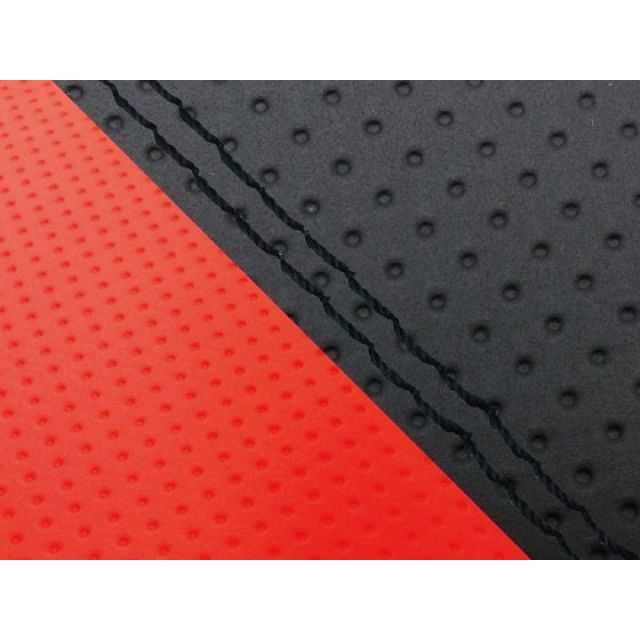 グロンドマン CBR1000RR CBR1000RR（SC57） 国産シートカバー 張替 エンボス黒＆エンボスレッド 仕様 黒ダブルステッチ 適合 …の通販は 6,433円