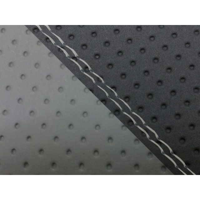 グロンドマン CBR1000RR CBR1000RR（SC57） 国産シートカバー 張替 エンボス黒＆エンボス灰 仕様 透明ダブルステッチ 適合 シ…