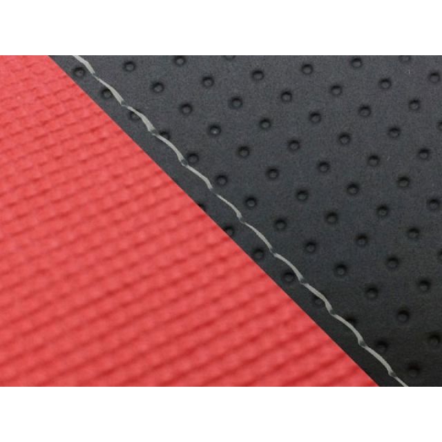 グロンドマン CBR1000RR CBR1000RR（SC57） 国産シートカバー 張替 エンボス黒＆スベラーヌレッド 仕様 透明ステッチ 適合 ダ…の通販は 5,808円