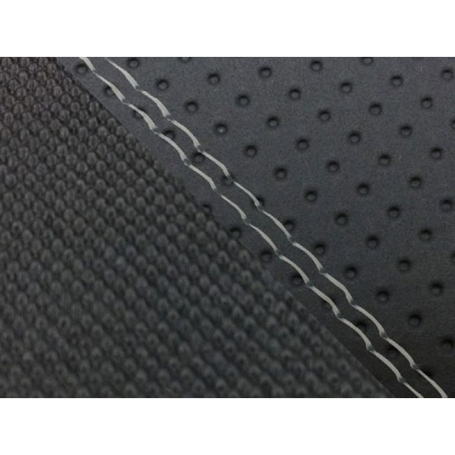 グロンドマン CBR1000RR CBR1000RR（SC57） 国産シートカバー 張替 エンボス黒＆スベラーヌ黒 仕様 透明ダブルステッチ 適合 …