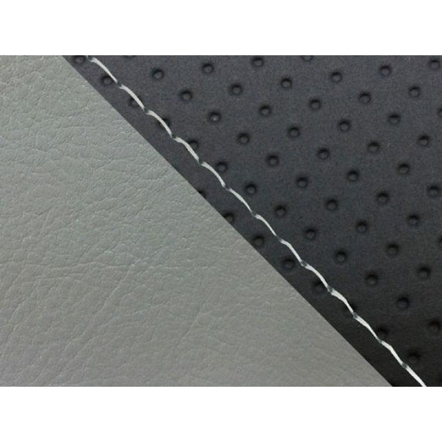 グロンドマン CBR1000RR CBR1000RR（SC57） 国産シートカバー 張替 エンボス黒＆ダーク灰 仕様 透明ステッチ 適合 シングル（…の通販は 8,153円