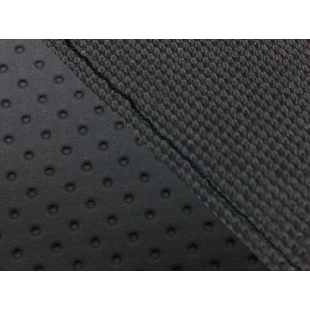 グロンドマン CBR1000RR CBR1000RR（SC57） 国産シートカバー 張替 スベラーヌ黒＆エンボス黒 仕様 黒ステッチ 適合 ダブル（…