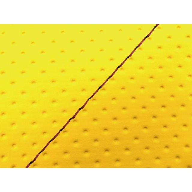 グロンドマン CBR1000RR CBR1000RR（SC57） 国産シートカバー 張替 フルエンボスイエロー 仕様 赤ステッチ 適合 ダブル（リア…