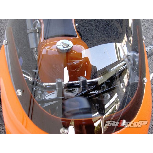 ソリッドアップ モンキー モンキー用 ソリッドビキニカウル スクリーンカラー クリア 素材 CFRP製/カーボン/平織りクリアーゲルコート SOLI…_1