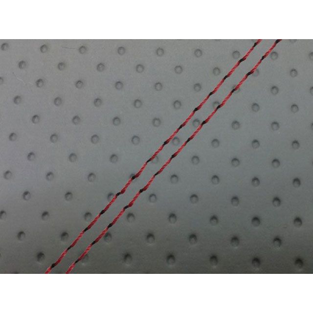 グロンドマン DJ-1R DJ-1R（AF12-MSH） 国産シートカバー 張替 フルエンボスグレー 仕様 赤ダブルステッチ Grondement …の通販は 6,681円