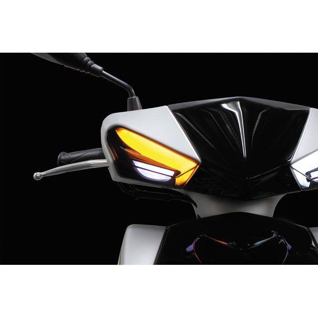 SP武川 シグナスX SR（FI） LEDフロントウインカーキット（スモークレンズ） SP TAKEGAWA_3