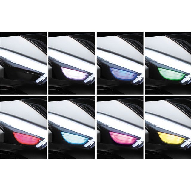 SP武川 シグナスX SR（FI） LEDフロントウインカーキット（スモークレンズ） SP TAKEGAWA_4