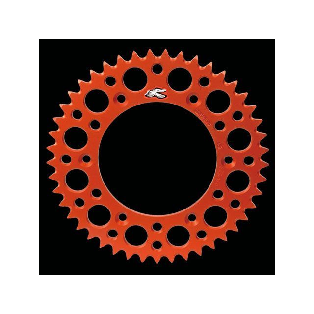 レンサル SX/EXC 125-530 ?TE/FE250/300/450 ウルトラライト リヤスプロケット 520サイズ（オレンジ） 歯数 50T…