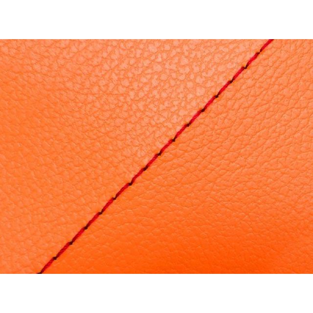 グロンドマン エイプ50 エイプ50 国産シートカバー 張替 オレンジ 仕様 赤ステッチ Grondement