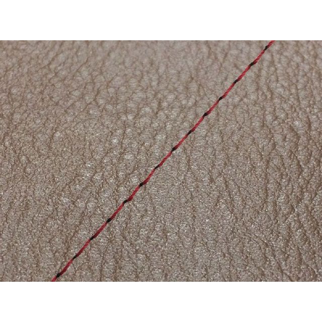 グロンドマン エイプ50 エイプ50 国産シートカバー 張替 ダークブラウン 仕様 赤ステッチ Grondement